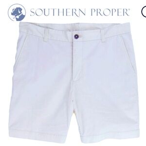 Southern Proper  White Shorts